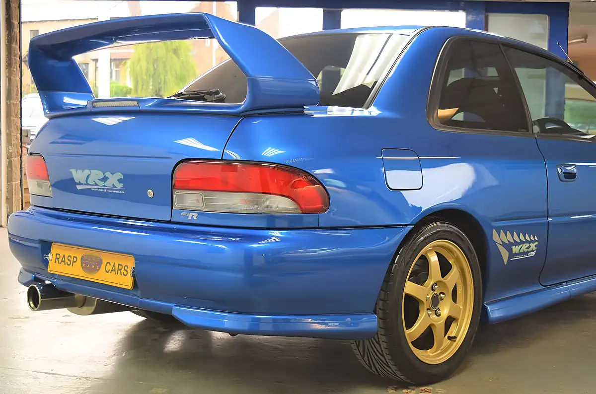 Used 2000 Subaru Impreza Wrx Sti Type R Version 6 Limited Blue - Interior and Exterior details 12