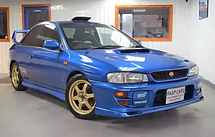 Used 2000 Subaru Impreza Wrx Sti Type R Version 6 Limited Blue - Interior and Exterior details 2