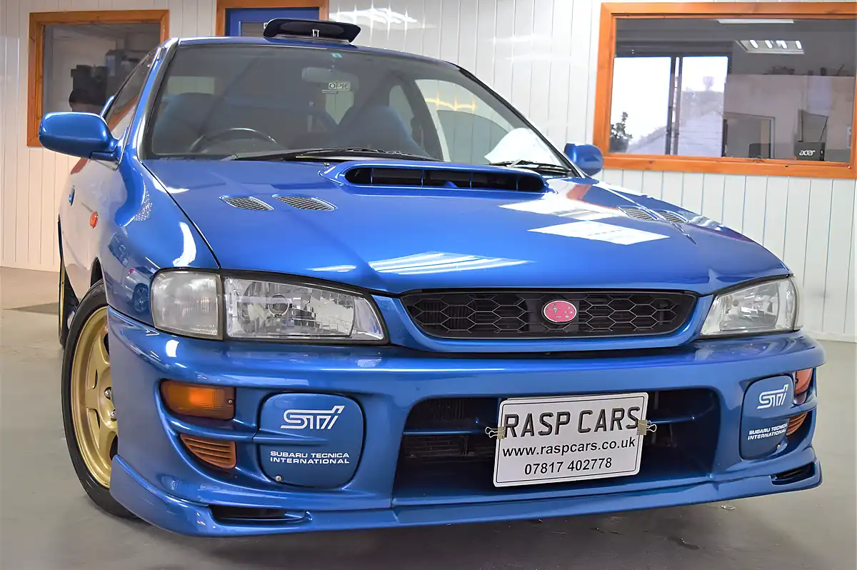Used 2000 Subaru Impreza Wrx Sti Type R Version 6 Limited Blue - Interior and Exterior details 3