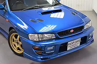 Used 2000 Subaru Impreza Wrx Sti Type R Version 6 Limited Blue - Interior and Exterior details 4