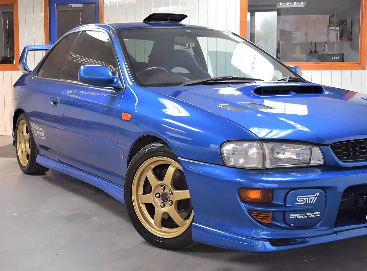 Used 2000 Subaru Impreza Wrx Sti Type R Version 6 Limited Blue - Interior and Exterior details 5