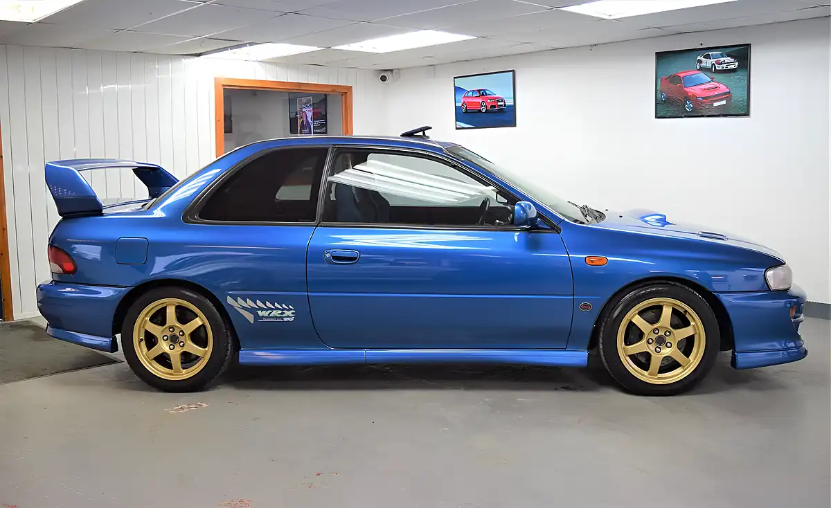 Used 2000 Subaru Impreza Wrx Sti Type R Version 6 Limited Blue - Interior and Exterior details 6