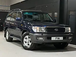Used 2000 Toyota Land Cruiser Amazon Vx Blue - Interior and Exterior details 2
