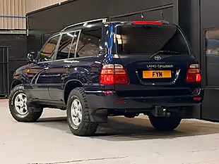 Used 2000 Toyota Land Cruiser Amazon Vx Blue - Interior and Exterior details 5