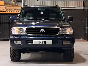 Used 2000 Toyota Land Cruiser Amazon Vx Blue - Interior and Exterior details 7