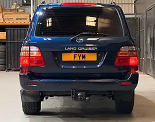 Used 2000 Toyota Land Cruiser Amazon Vx Blue - Interior and Exterior details 8