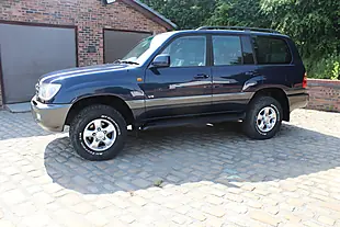 Used 2000 Toyota Land Cruiser Amazon Vx Blue - Interior and Exterior details 12