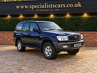 Used 2000 Toyota Land Cruiser Amazon Vx Blue - Interior and Exterior details 3