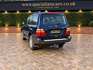 Used 2000 Toyota Land Cruiser Amazon Vx Blue - Interior and Exterior details 5