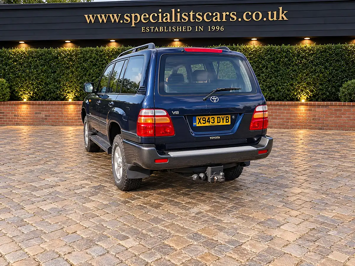 Used 2000 Toyota Land Cruiser Amazon Vx Blue - Interior and Exterior details 5