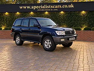 Used 2000 Toyota Land Cruiser Amazon Vx Blue - Interior and Exterior details 6