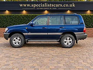 Used 2000 Toyota Land Cruiser Amazon Vx Blue - Interior and Exterior details 7