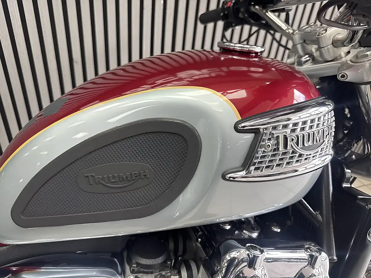 Used 2000 Triumph Thunderbird Silver and Red - Interior and Exterior details 6