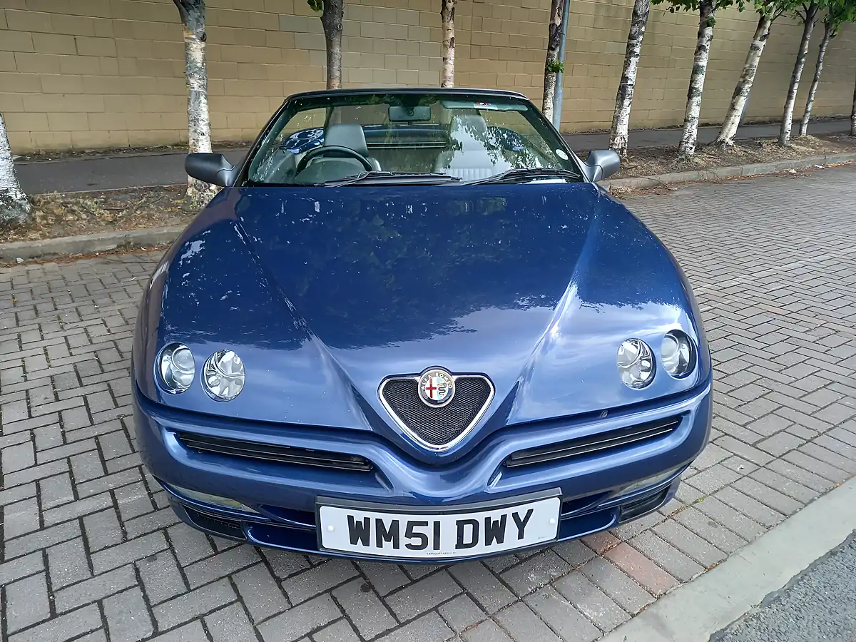 Used 2001 Alfa Romeo Spider Blue Metallic - Interior and Exterior details 7