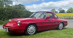 Used 2001 Alfa Romeo Spider S4 Red - Interior and Exterior details 10