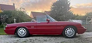 Used 2001 Alfa Romeo Spider S4 Red - Interior and Exterior details 12