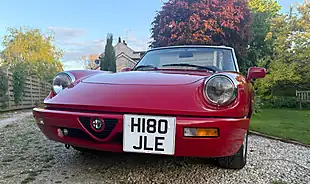 Used 2001 Alfa Romeo Spider S4 Red - Interior and Exterior details 2