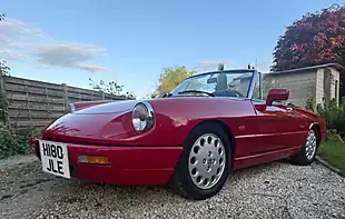 Used 2001 Alfa Romeo Spider S4 Red - Interior and Exterior details 4