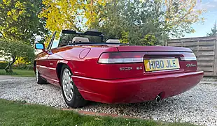 Used 2001 Alfa Romeo Spider S4 Red - Interior and Exterior details 6