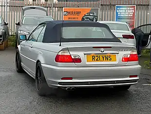 Used 2001 BMW 3 Series Convertible Silver - Interior and Exterior details 5