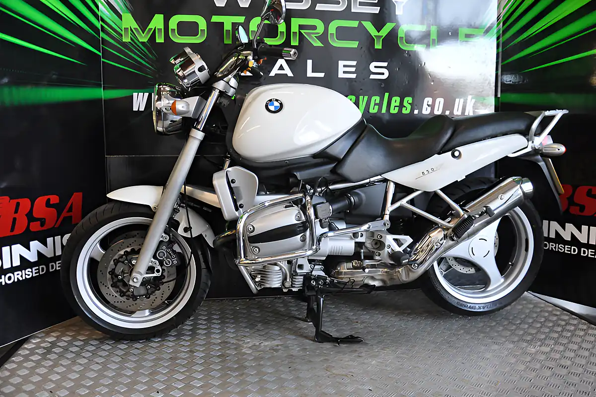 Used 2001 BMW R850R White - Interior and Exterior details 2