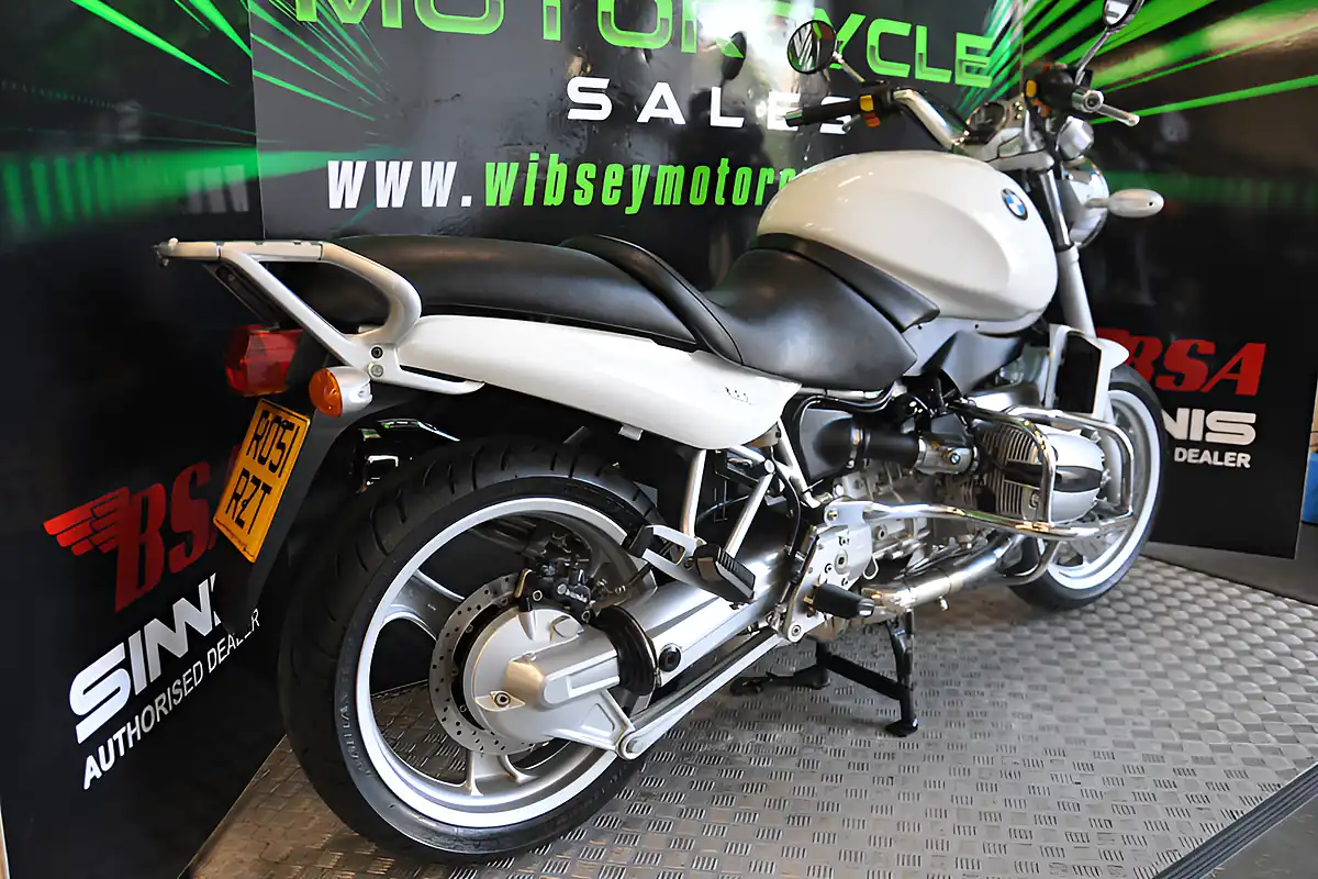Used 2001 BMW R850R White - Interior and Exterior details 3