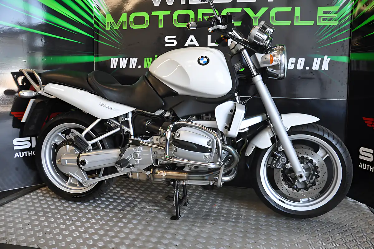 Used 2001 BMW R850R White - Interior and Exterior details 5