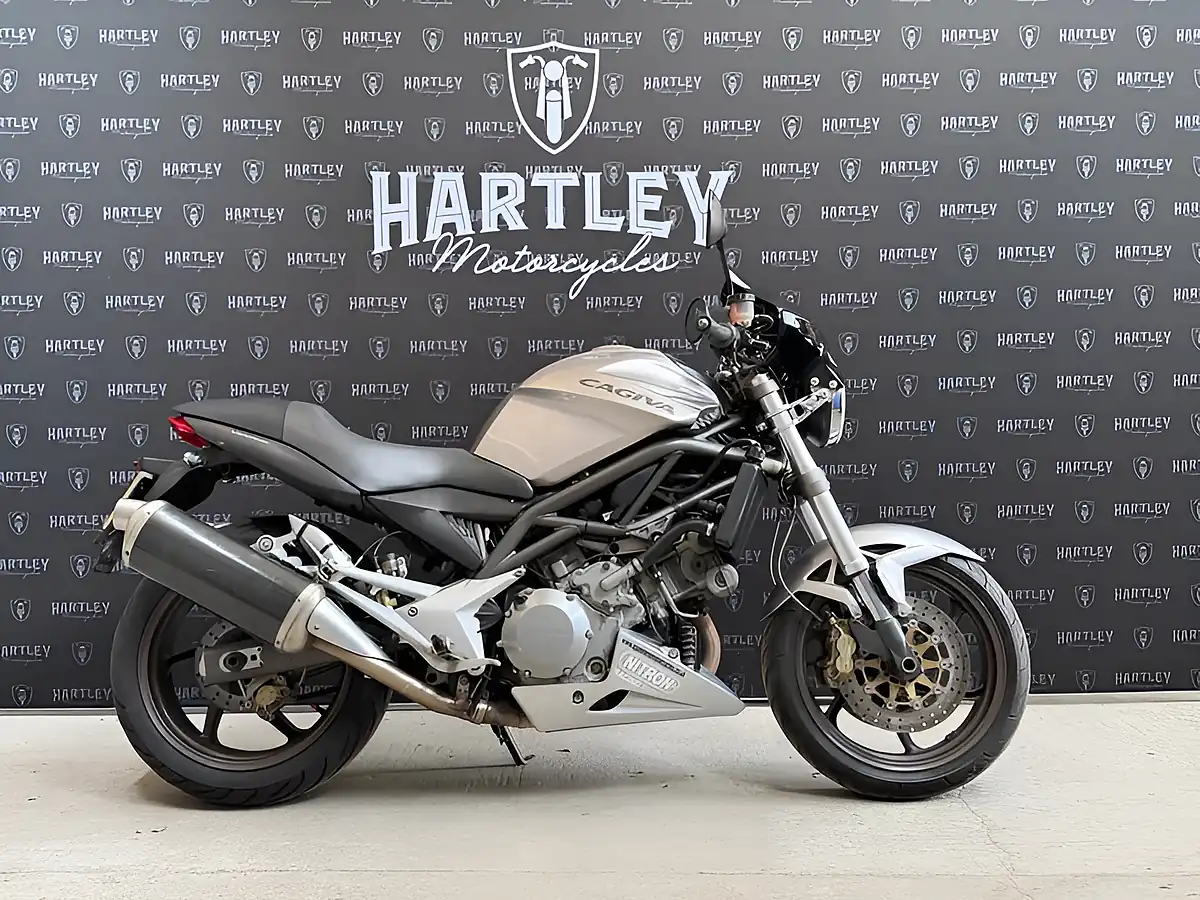 Used 2001 Cagiva V-Raptor 1000 Silver - Front View