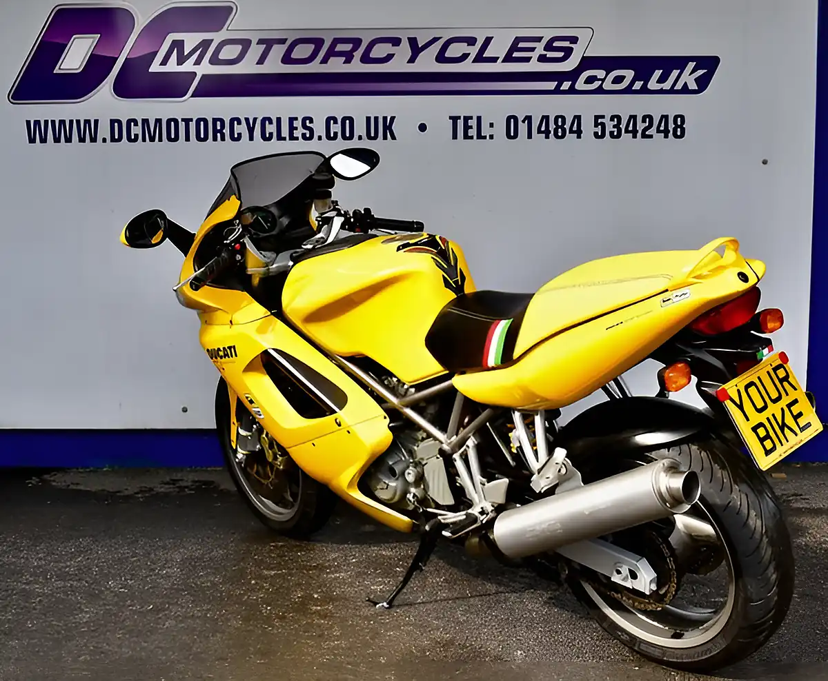 Used 2001 Ducati St4 Yellow - Interior and Exterior details 6