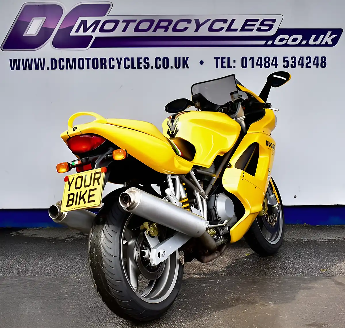 Used 2001 Ducati St4 Yellow - Interior and Exterior details 8