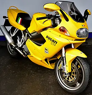 Used 2001 Ducati St4 Yellow - Interior and Exterior details 9