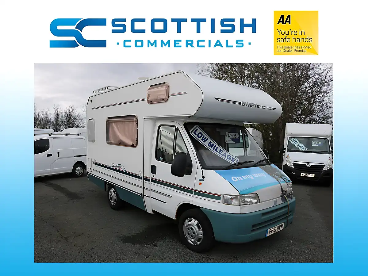 Used 2001 Fiat Ducato 10 White - Front View