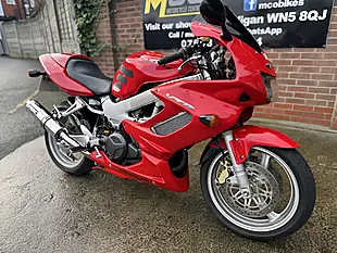 Used 2001 Honda Vtr 1000 Firestorm Red - Interior and Exterior details 2
