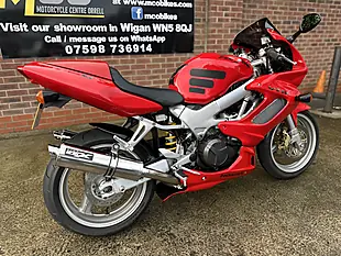 Used 2001 Honda Vtr 1000 Firestorm Red - Interior and Exterior details 3