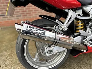 Used 2001 Honda Vtr 1000 Firestorm Red - Interior and Exterior details 4