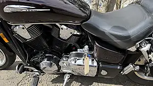 Used 2001 Honda VTX1800 Black - Interior and Exterior details 12