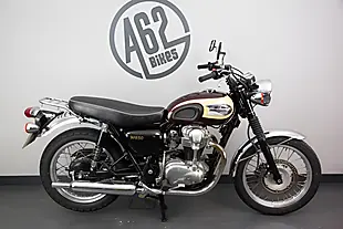 Used 2001 Kawasaki W650 Maroon and Cream - Interior and Exterior details 4