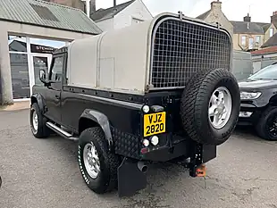 Used 2001 Land Rover Defender 110 Black - Interior and Exterior details 6