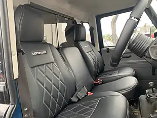 Used 2001 Land Rover Defender 110 Black - Interior and Exterior details 8