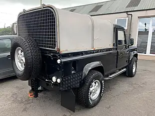 Used 2001 Land Rover Defender 110 Black - Interior and Exterior details 9
