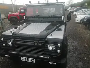 Used 2001 Land Rover Defender 90 Pick Up Black - Interior and Exterior details 13