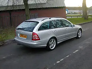 Used 2001 Mercedes-Benz C Class C32 AMG Estate Silver - Interior and Exterior details 2