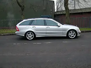 Used 2001 Mercedes-Benz C Class C32 AMG Estate Silver - Interior and Exterior details 3