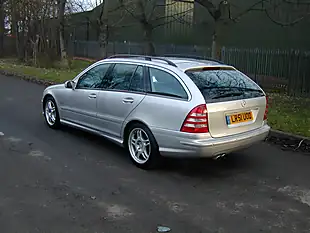 Used 2001 Mercedes-Benz C Class C32 AMG Estate Silver - Interior and Exterior details 6