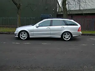 Used 2001 Mercedes-Benz C Class C32 AMG Estate Silver - Interior and Exterior details 7