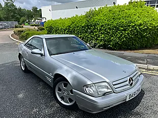Used 2001 Mercedes-Benz Sl Class Convertible Brilliant Silver Metallic - Interior and Exterior details 11
