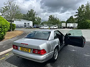 Used 2001 Mercedes-Benz Sl Class Convertible Brilliant Silver Metallic - Interior and Exterior details 12