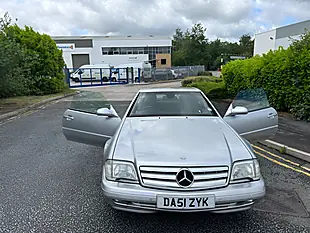 Used 2001 Mercedes-Benz Sl Class Convertible Brilliant Silver Metallic - Interior and Exterior details 14