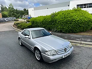 Used 2001 Mercedes-Benz Sl Class Convertible Brilliant Silver Metallic - Interior and Exterior details 17