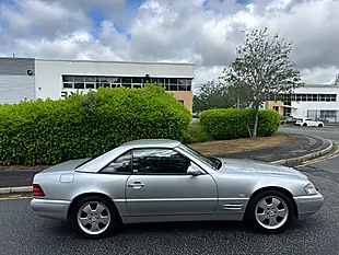 Used 2001 Mercedes-Benz Sl Class Convertible Brilliant Silver Metallic - Interior and Exterior details 3